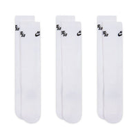 Everyday Elavated Crew Socks (3 Pack) - White/Black - Town City