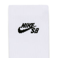 Everyday Elavated Crew Socks (3 Pack) - White/Black - Town City