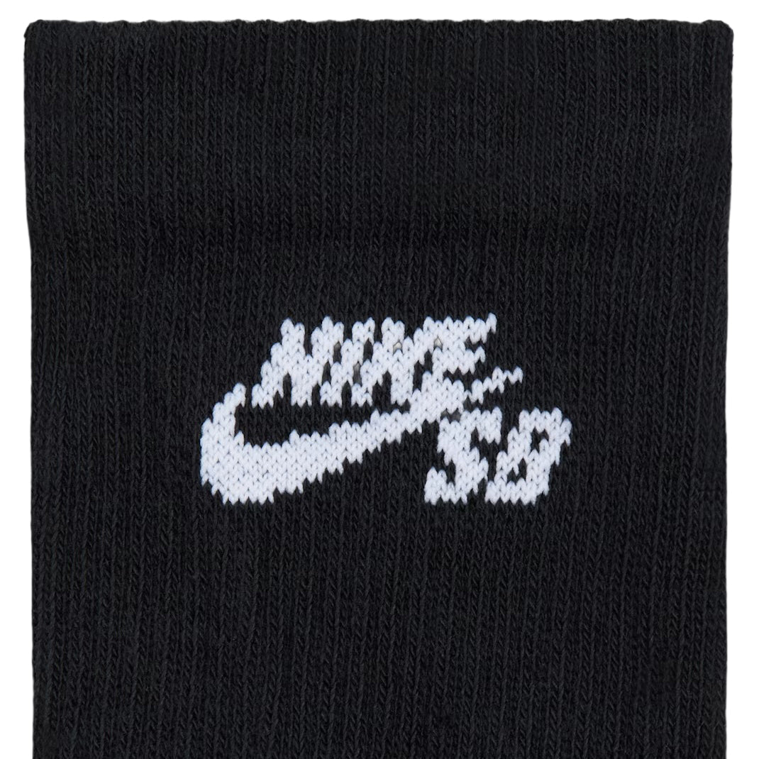 Everyday Elevated Crew Socks (3 Pack) - Black/White - Town City