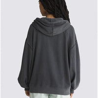 Everyday Oversized Full Zip Hoodie - Black - Town City