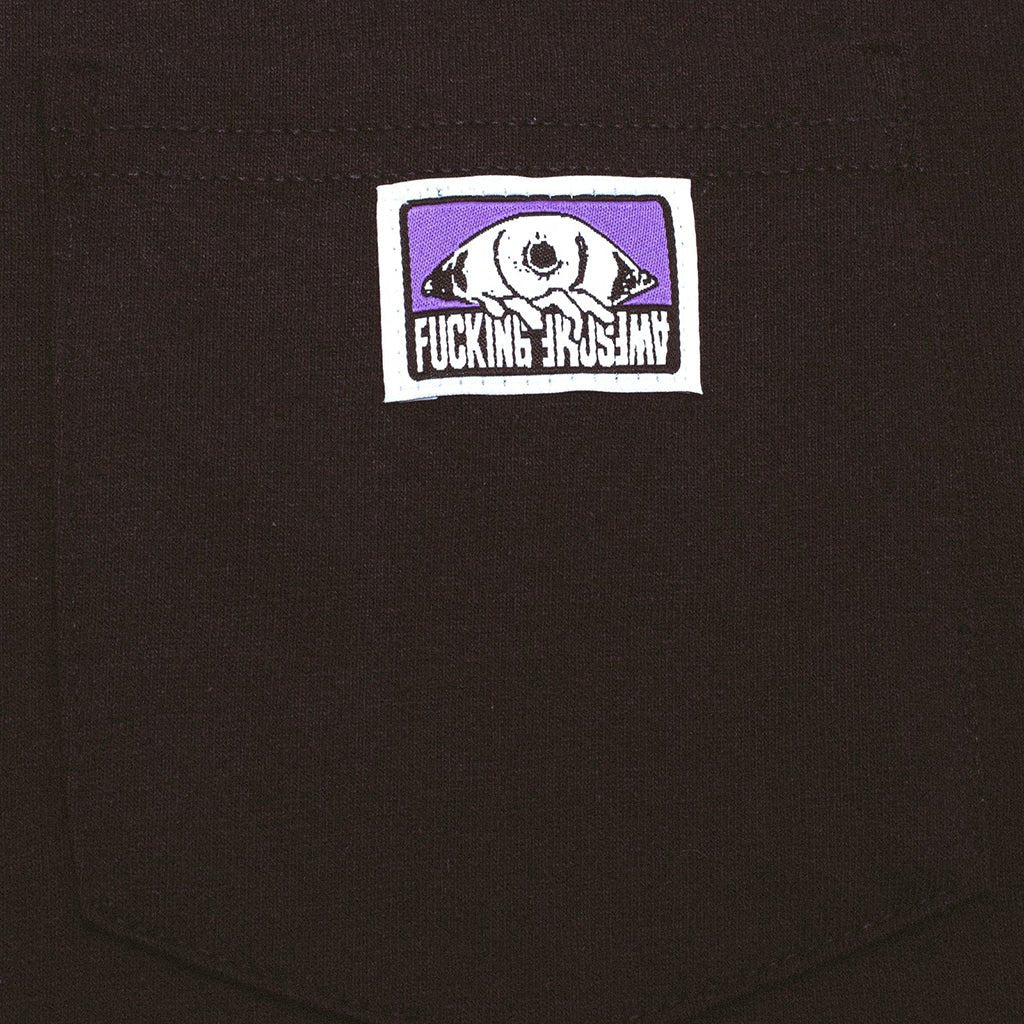 Eye Patch Pocket Tee - Black - Town City