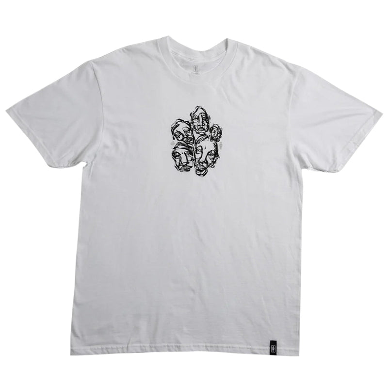 Faces Tee - White - Town City