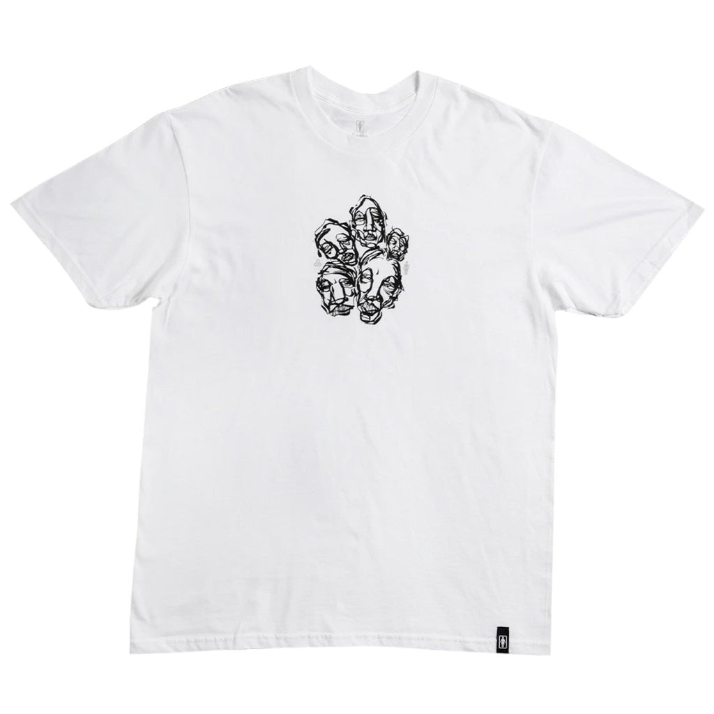 Faces Tee - White - Town City