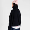 Fang Half Zip Knit - Black - Town City
