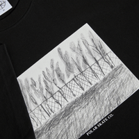 Fence Tee in Black. - Town City