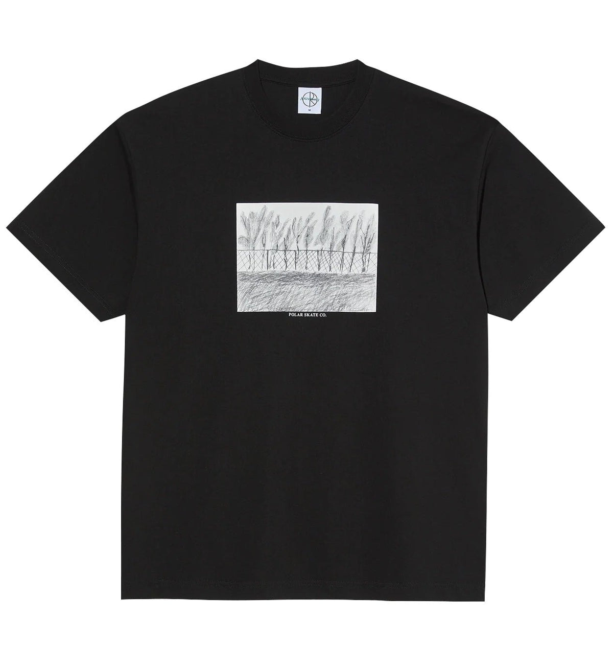 Fence Tee in Black. - Town City