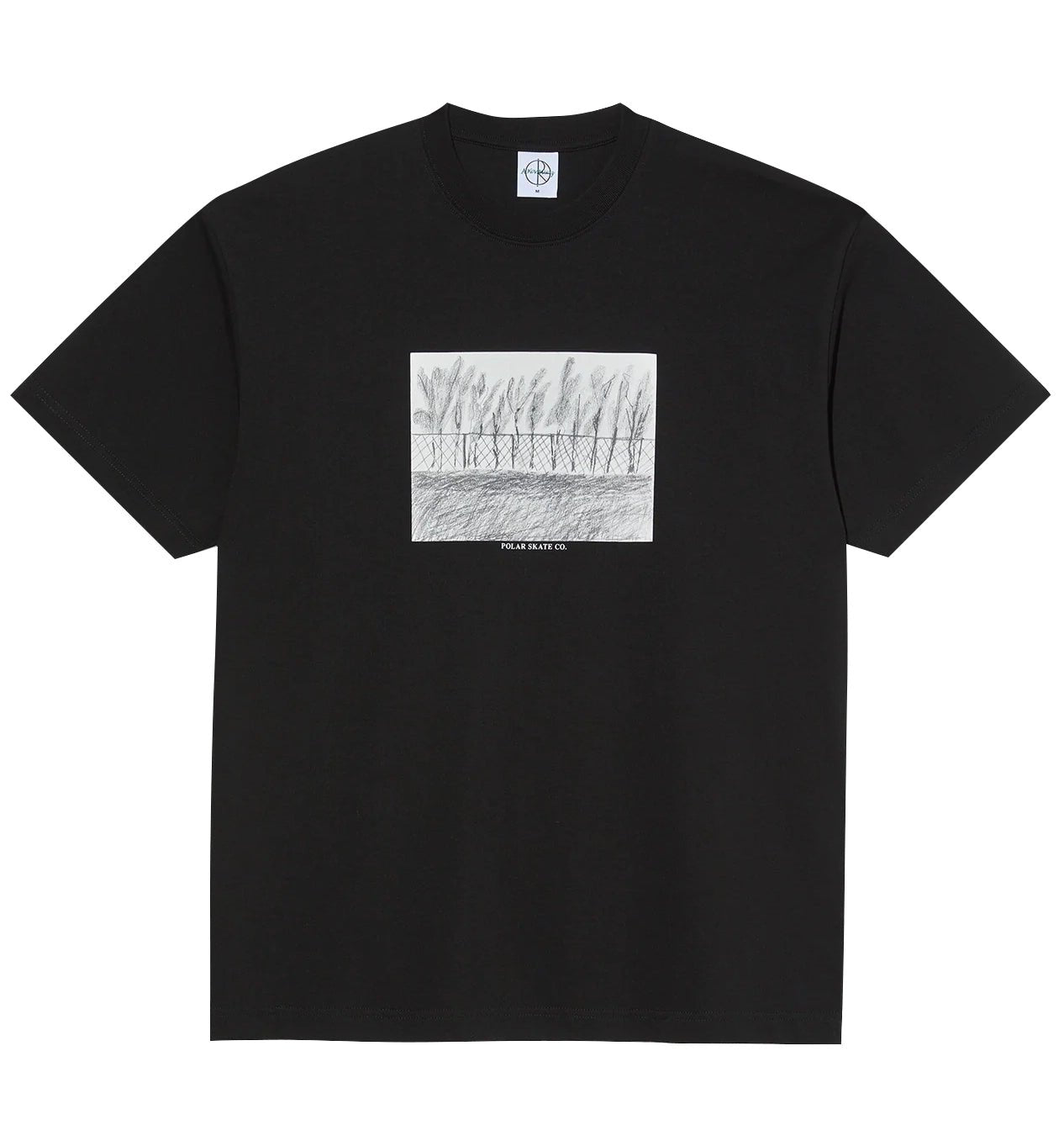 Fence Tee in Black. - Town City