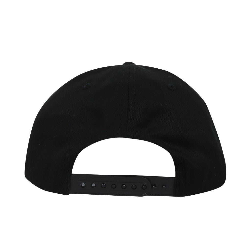 Flame Snapback - Black
