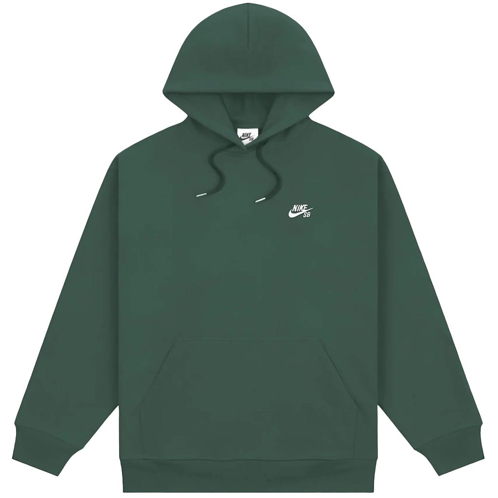 Fleece Pullover Skate Hoodie - Vintage Green/White - Town City