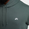 Fleece Pullover Skate Hoodie - Vintage Green/White - Town City