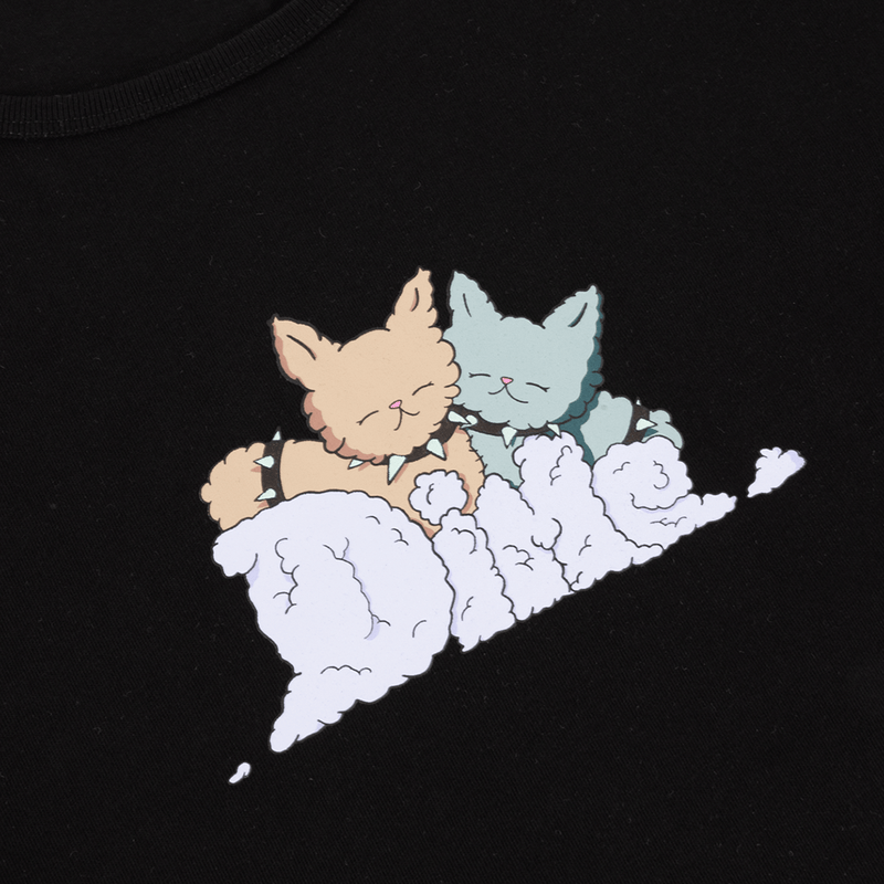 Fluff T-Shirt - Black - Town City