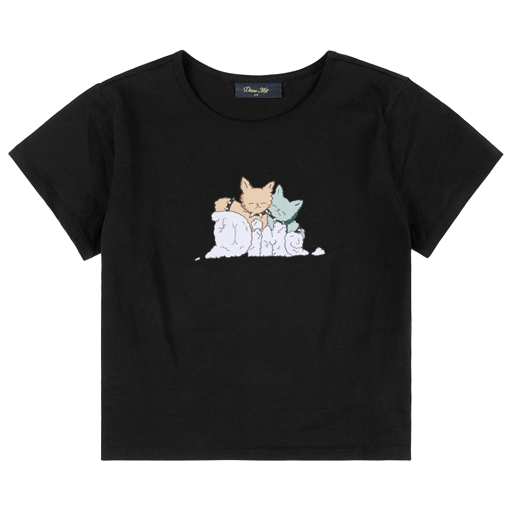 Fluff T-Shirt - Black - Town City