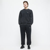 French Terry Crewneck - Faded Black - Town City