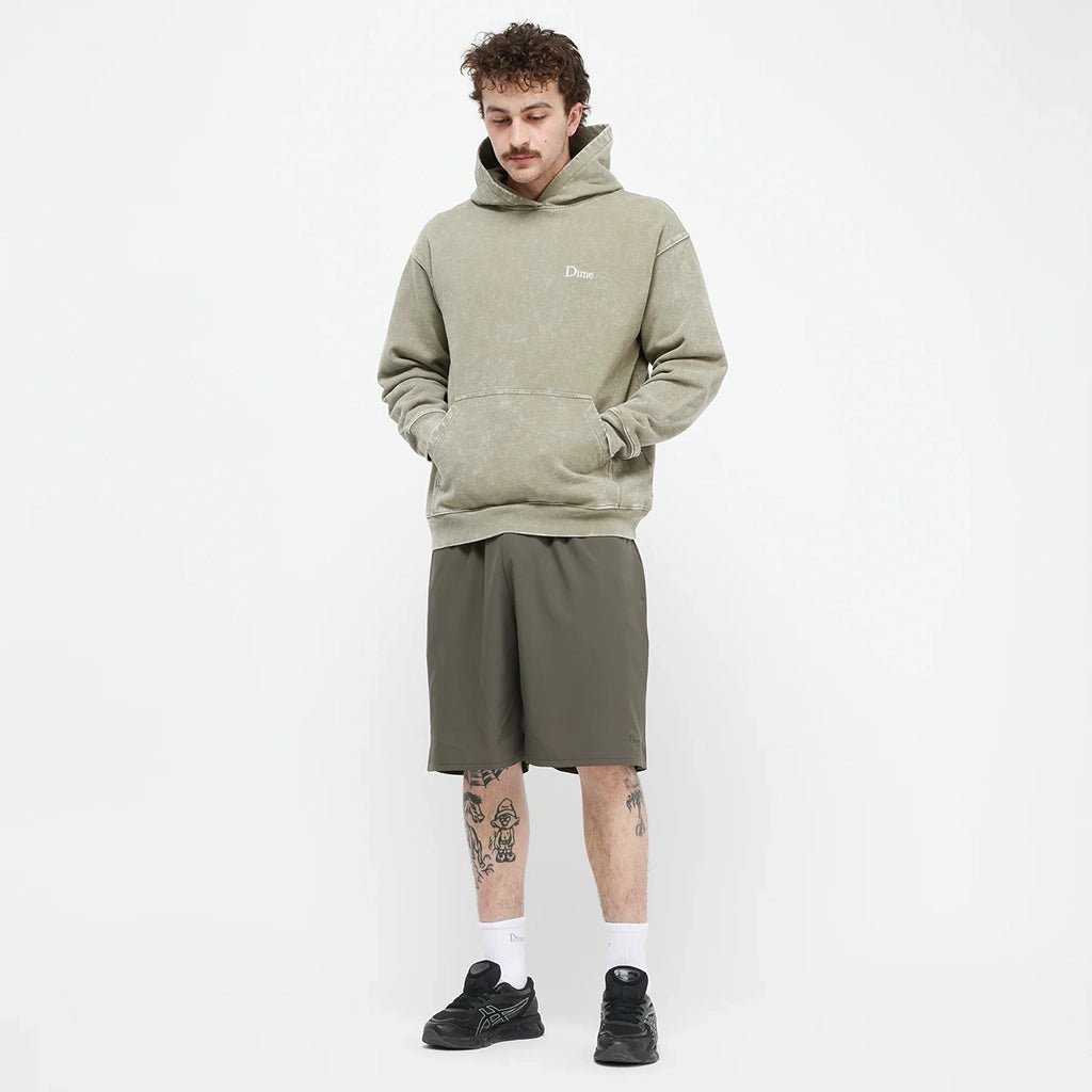 French Terry Hoodie - Faded Cement - Town City