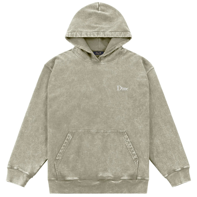 French Terry Hoodie - Faded Cement - Town City