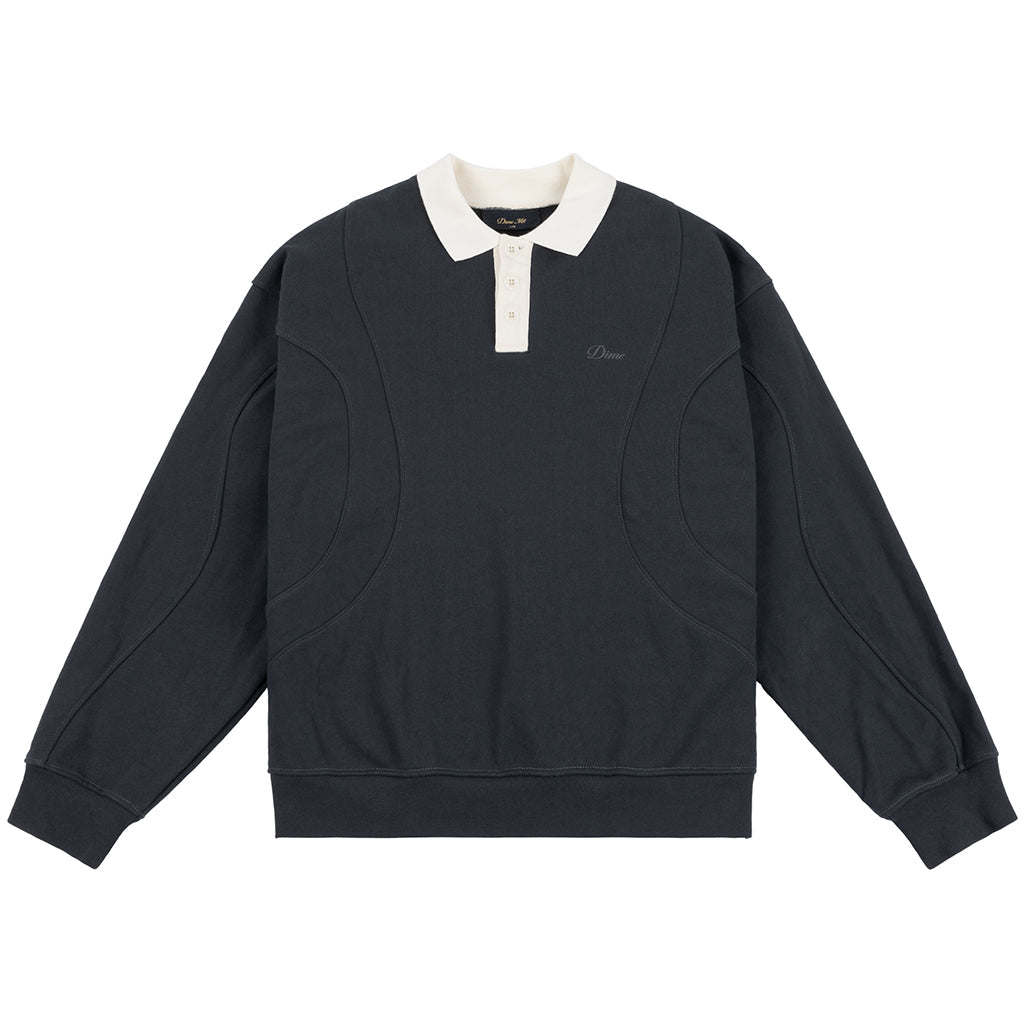 French Terry Rugby - Navy - Town City