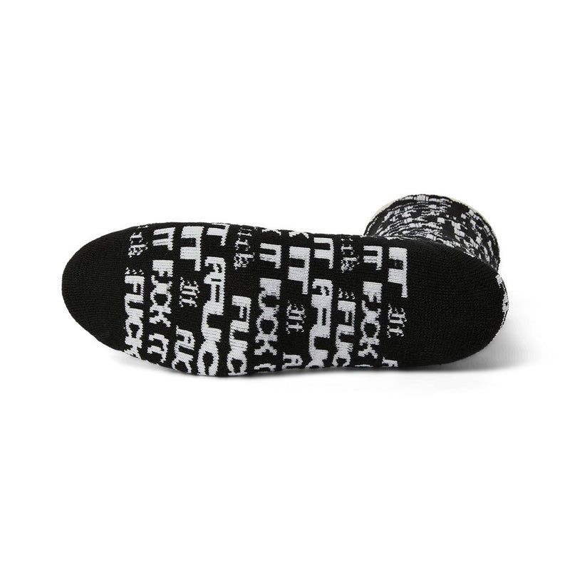 Fuck It Flyer Socks - Black - Town City