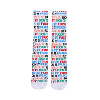 Fuck It Flyer Socks - White - Town City