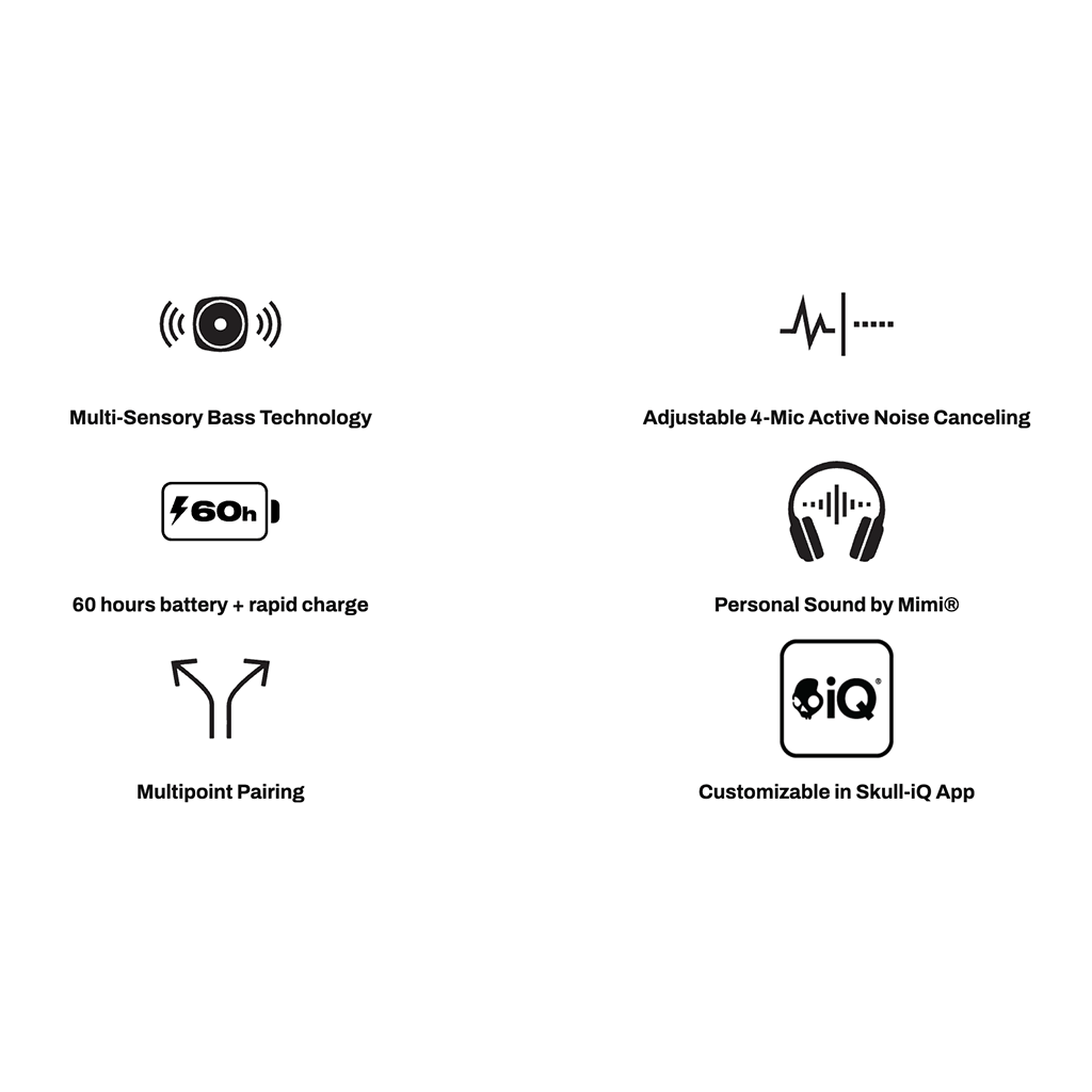 Fucking Awesome Crusher ANC 2 Sensory Bass Headphones - Town City