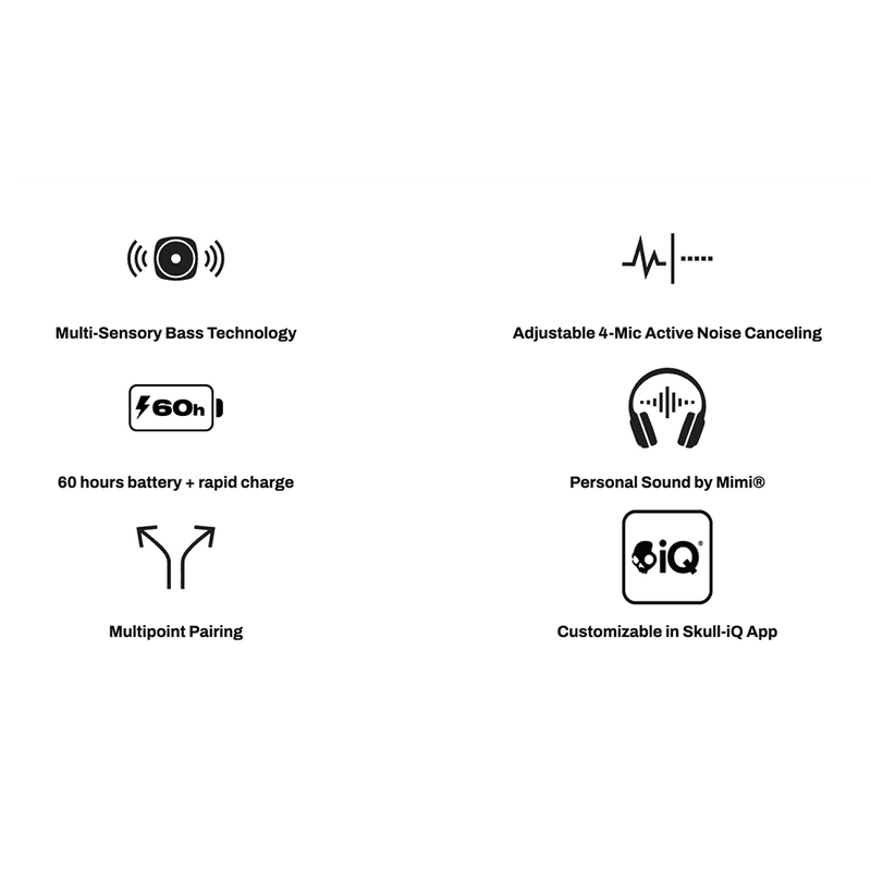 Fucking Awesome Crusher ANC 2 Sensory Bass Headphones - Town City