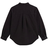 Gillian Overdyed Shirt - Black - Town City