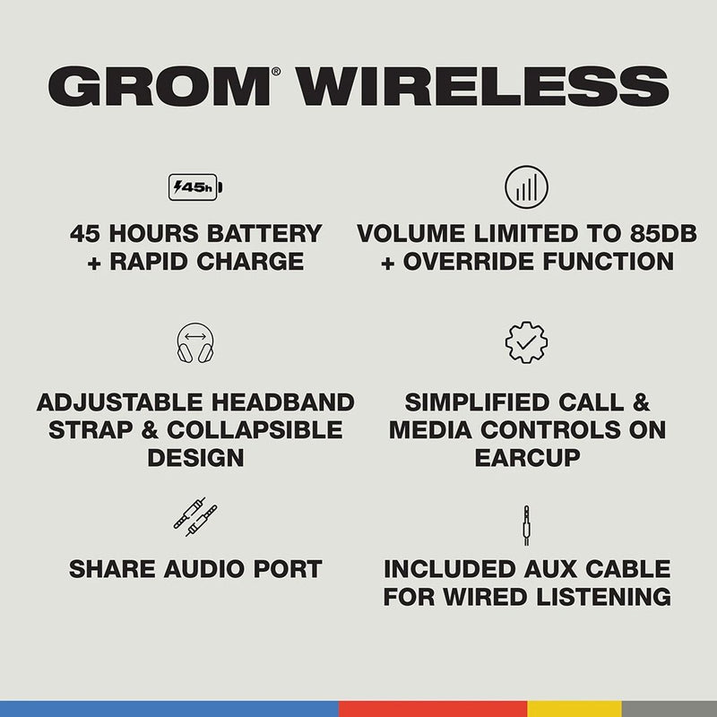 Grom Wireless - Black - Town City