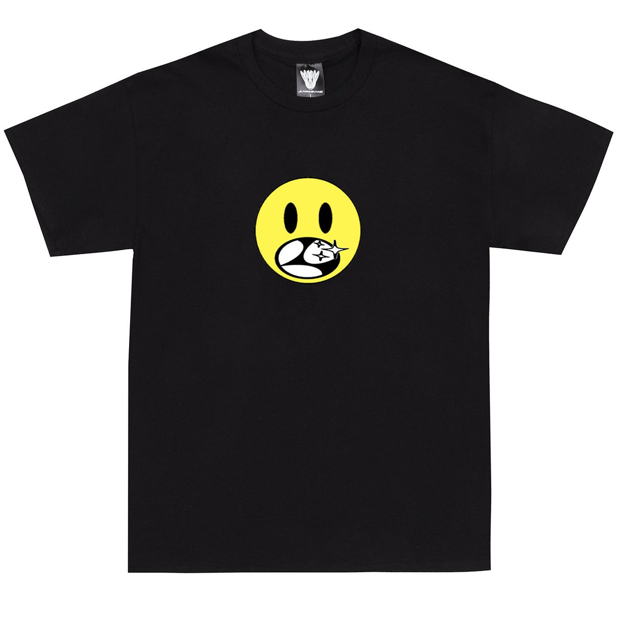 Happy Face Tee - Black - Town City