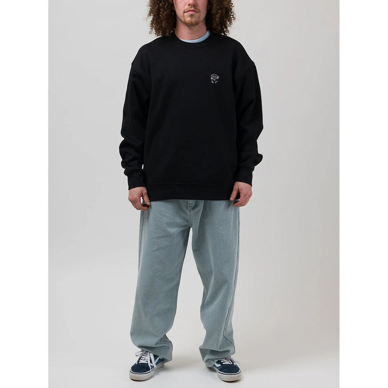 Heartman Crewneck - Black - Town City