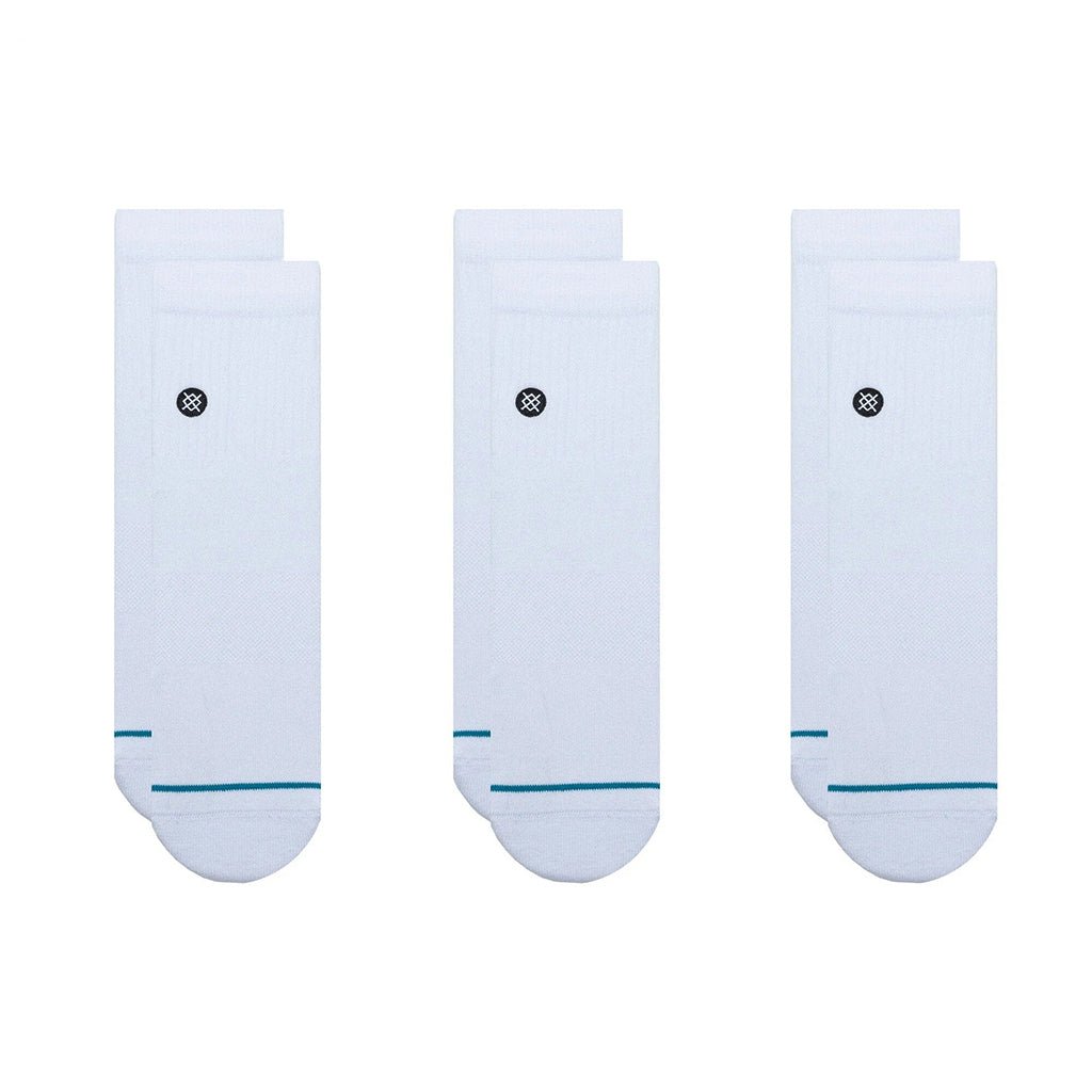 Icon Quarter 3 Pack - White - Town City