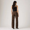 Baggy Dad Women's Jeans - Cat Eyes Brown