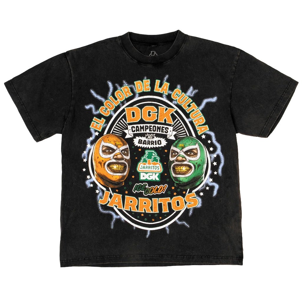 Jarritos Campeones Boxy T-Shirt - Black - Town City
