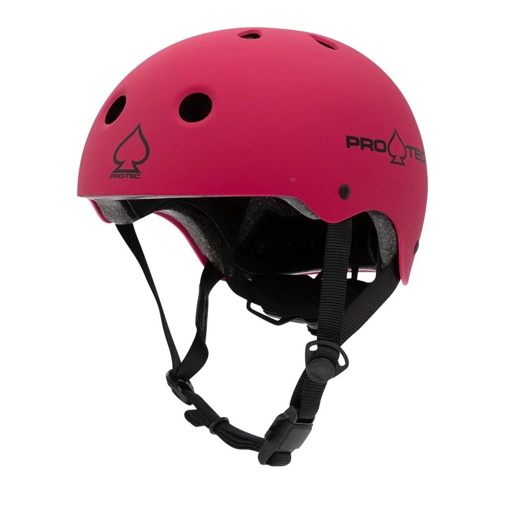 Jr. Classic Fit Certified Helmet - Matte Pink - Town City