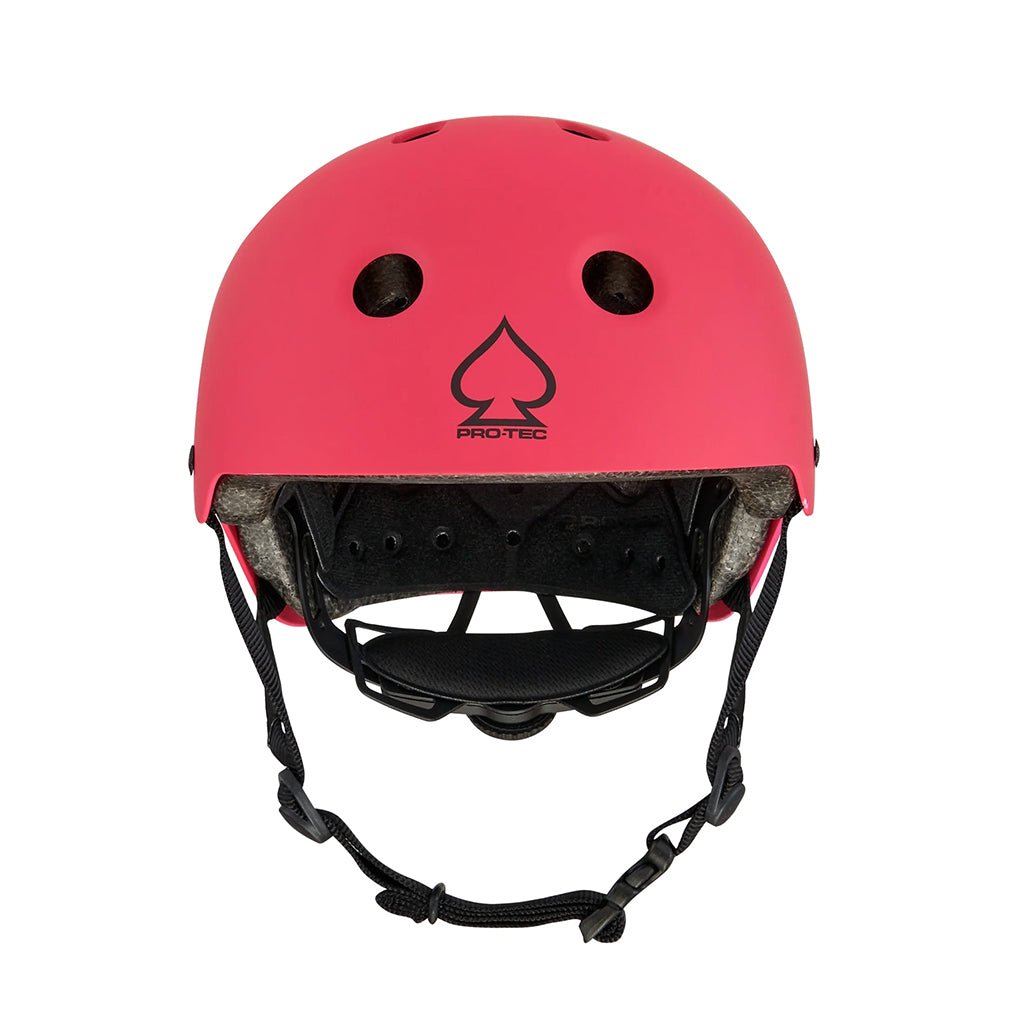 Jr. Classic Fit Certified Helmet - Matte Pink - Town City