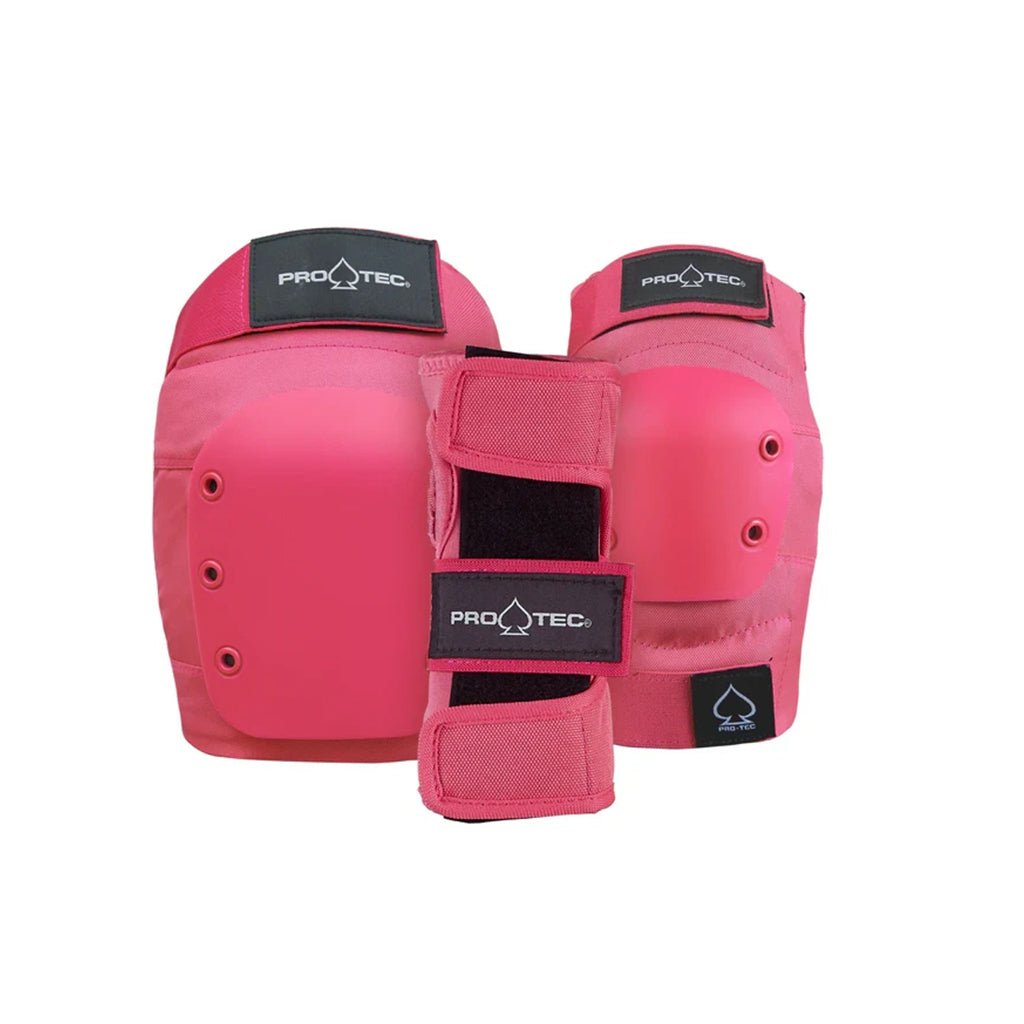 Junior Street Gear 3-Pack Open Back Pad Set - Pink - Town City