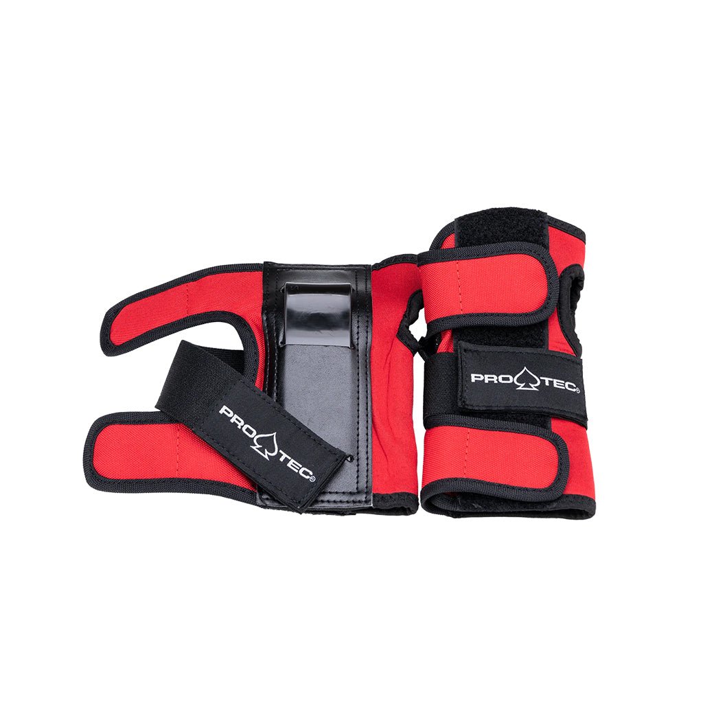 Junior Street Gear 3-Pack Open Back Pad Set - Red/White/Black - Town City