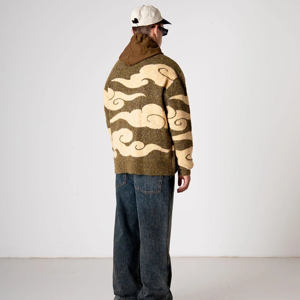Koon Cloud Cardigan - Dark Green - Town City