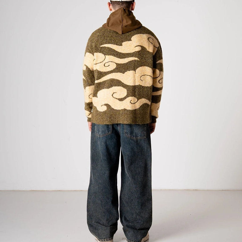 Koon Cloud Cardigan - Dark Green - Town City