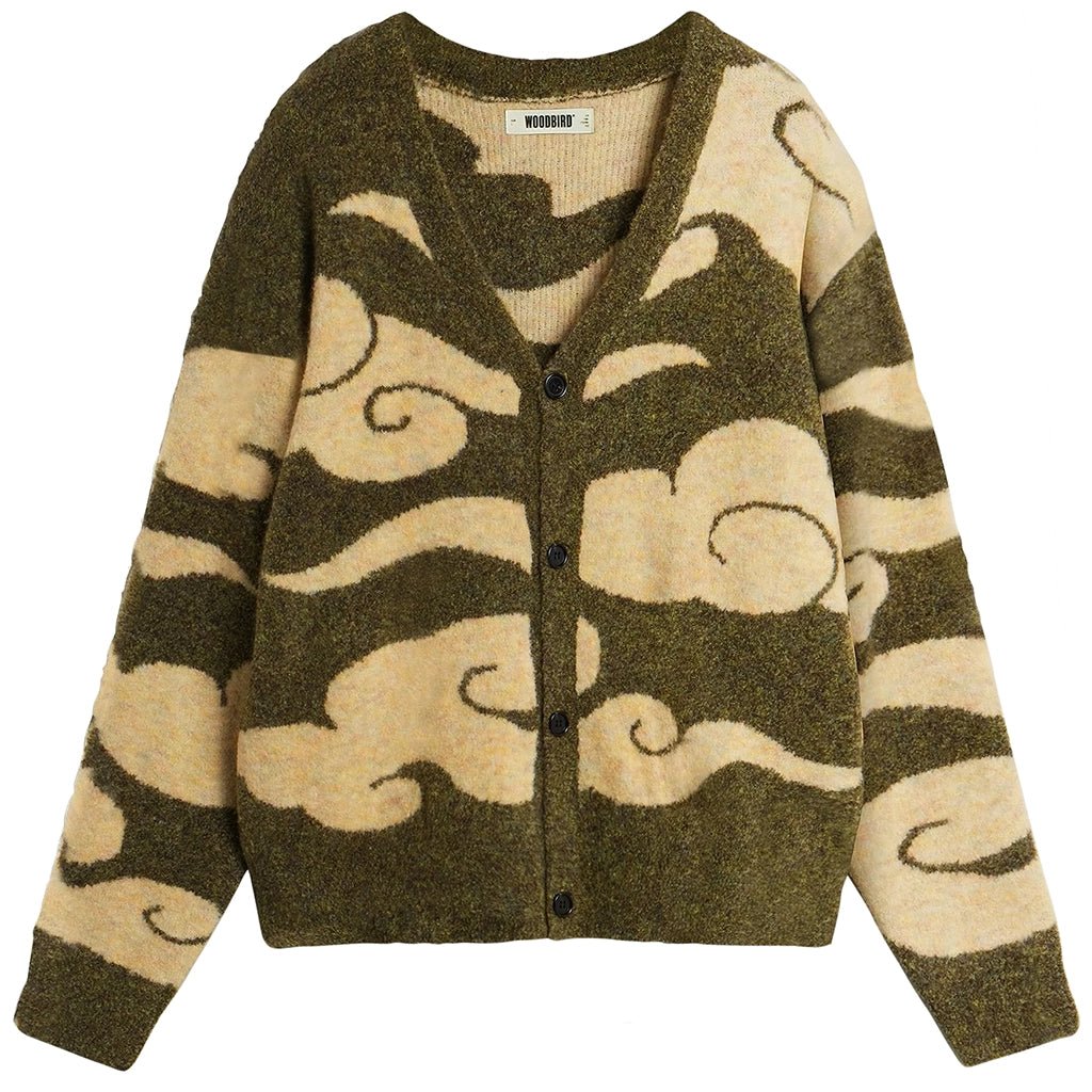 Koon Cloud Cardigan - Dark Green - Town City