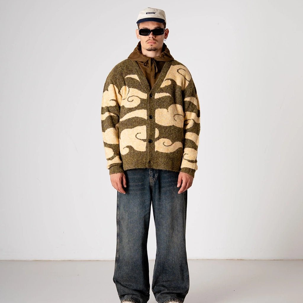 Koon Cloud Cardigan - Dark Green - Town City