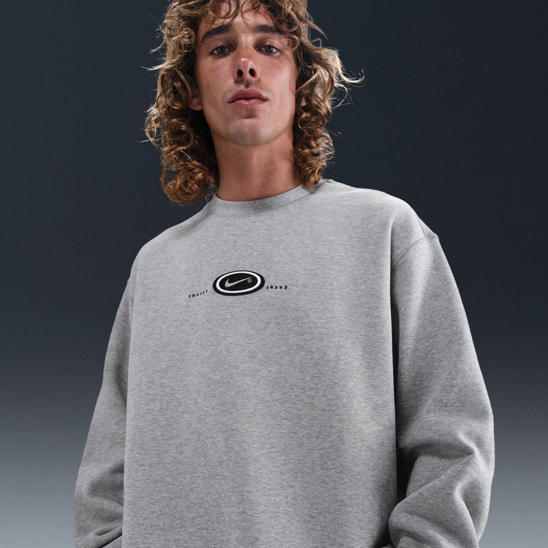 Koston Fleece Skate Crew - Dark Grey/Heather - Town City