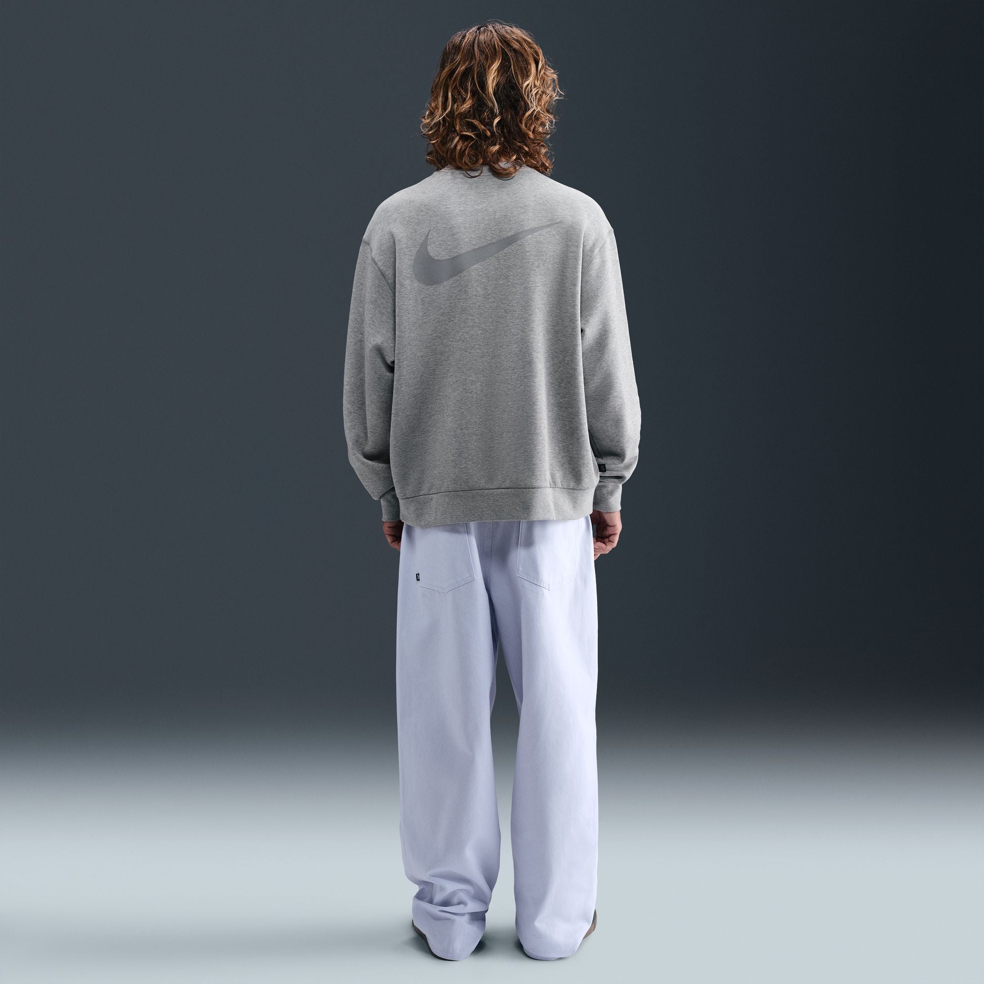 Koston Fleece Skate Crew - Dark Grey/Heather - Town City