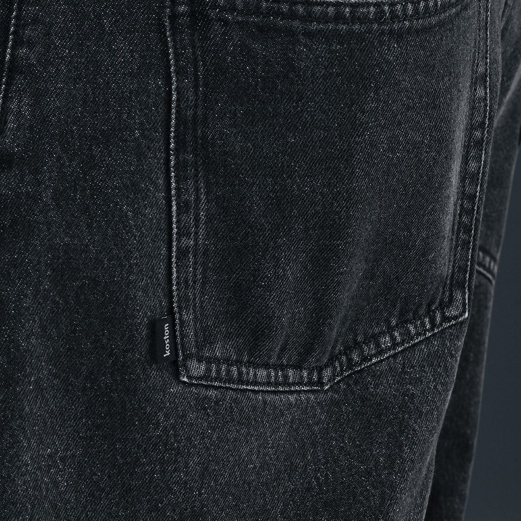 Kotson Loose Denim Skate Pant - Black - Town City