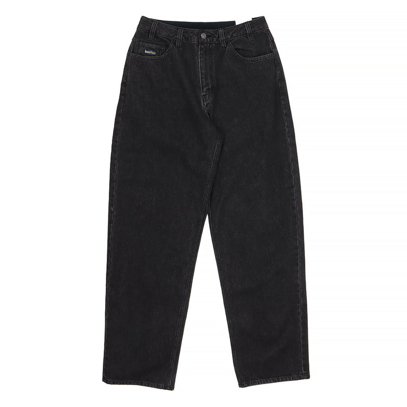 Kotson Loose Denim Skate Pant - Black - Town City