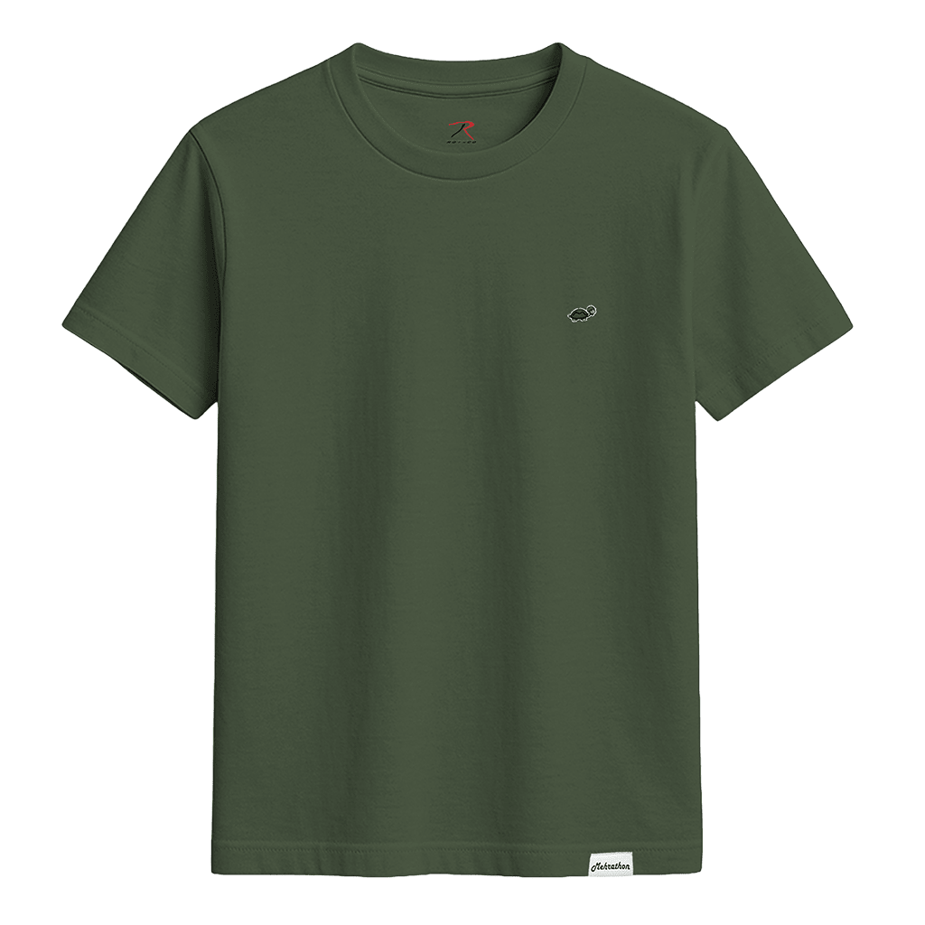 Lamehra Premium Army Tee - Military Green - Town City