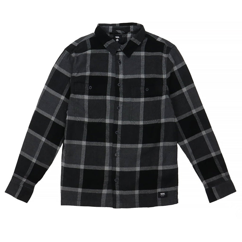 Larkspur Plaid Flannel - Asphalt Heather - Town City