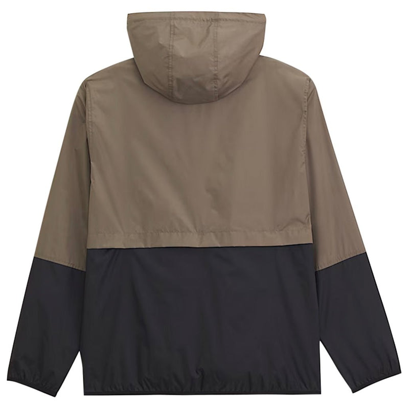 Lewis Windbreaker Jacket - Brown - Town City