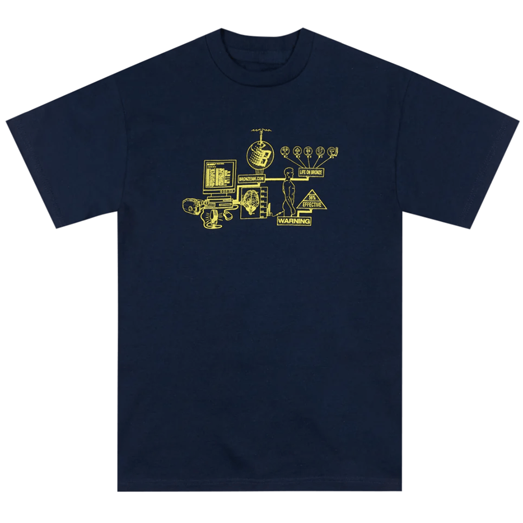 Locked In Tee - Navy - Town City