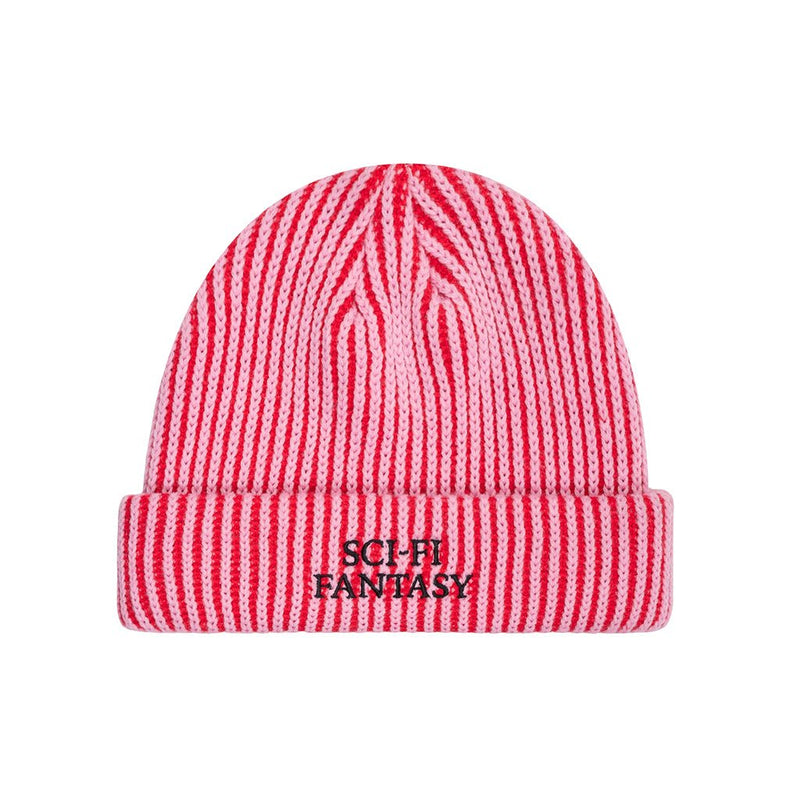 Logo Beanie - Pink/Dark Red - Town City