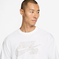 Logo Fill Tee - White/Neutral Olive - Town City