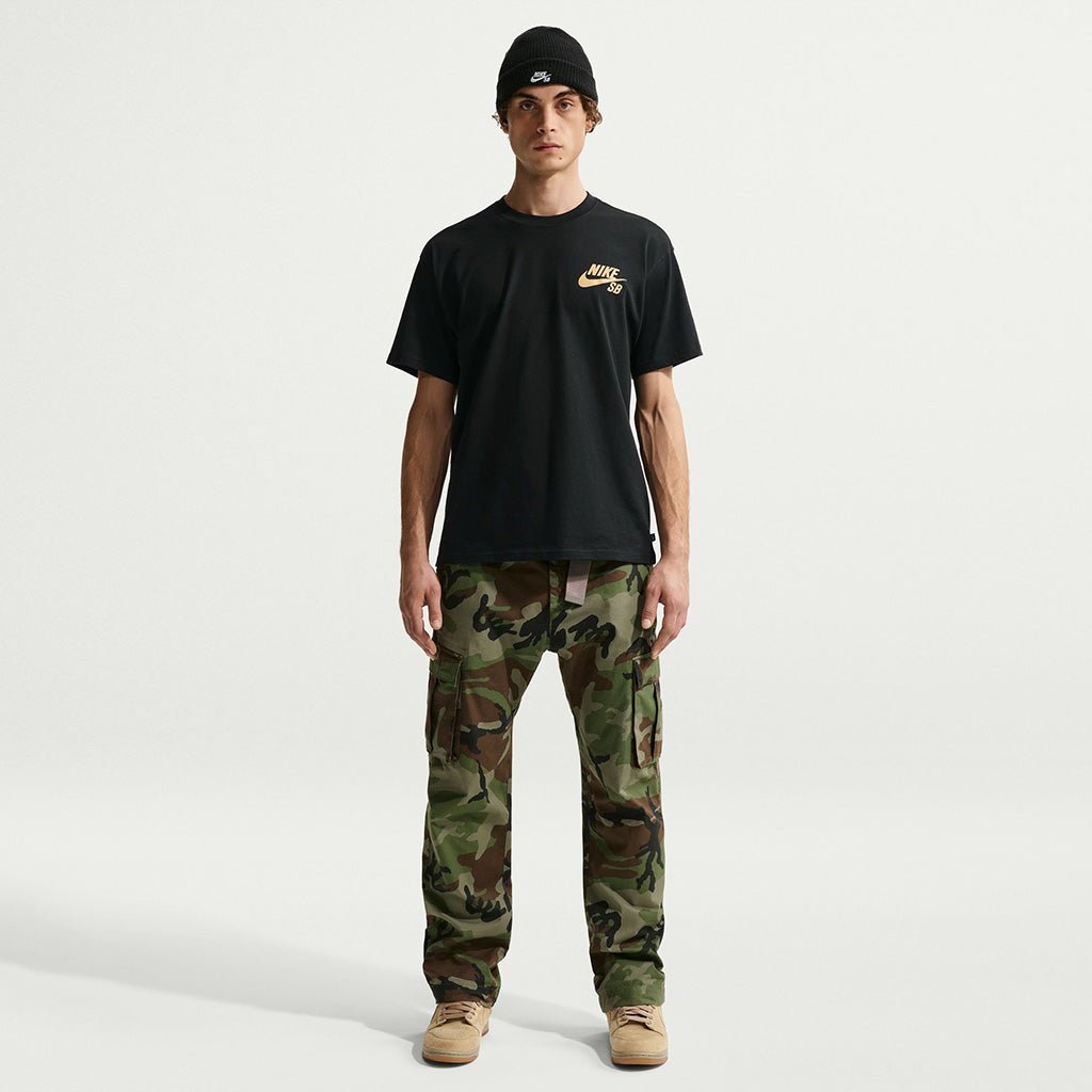 Logo Skate T-Shirt - Black - Town City